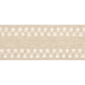 Thibaut Fabric Perla Tape Linen E12217