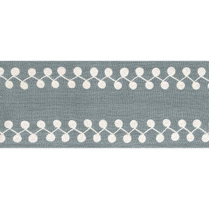 Thibaut Fabric Perla Tape Slate E12226