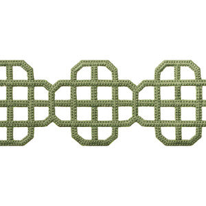 Thibaut Fabric Fret Applique Juniper E12271