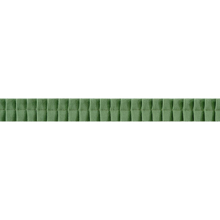 Pleated Tape Forest E12315 by Thibaut Trim Thibaut Trim Pleated Tape Forest E12315Trim SOLEIL 100% Cotton U.S.A </p><p>Repeat: H: , V: 0.87 in  (2.21 cm) - Fabric Carolina -