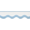 Thibaut Trim Wave Tape Powder on White E12332