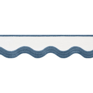 Thibaut Trim Wave Tape Bermuda on White E12333
