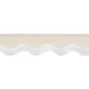 Thibaut Trim Wave Tape White on Linen E12335