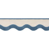 Thibaut Trim Wave Tape Cadet on Linen E12336