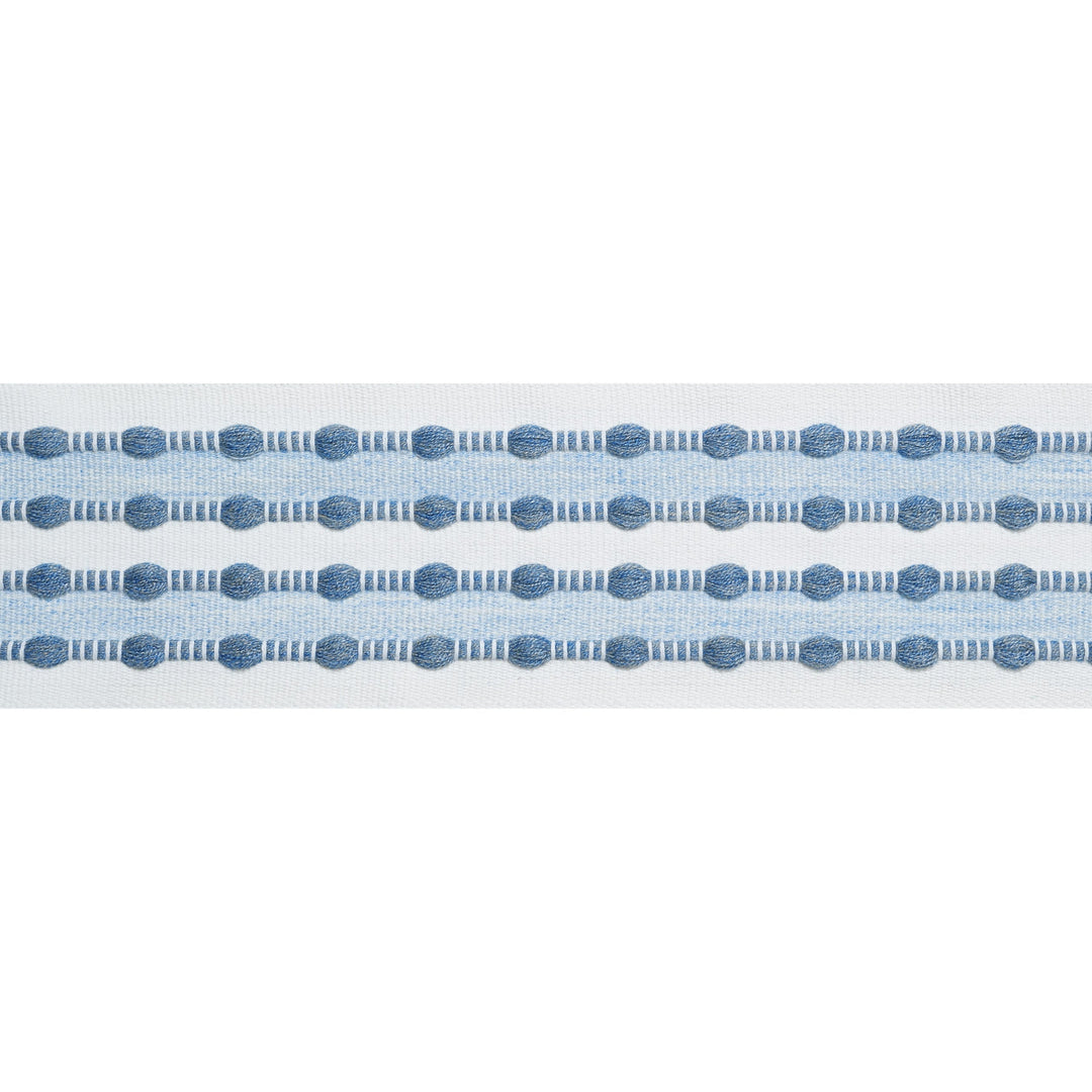 SKIPPER TAPE Spa Blue E12414 by Thibaut Designer Trim