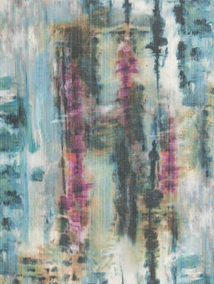 Aurora Spectrum E5J8400001 by Old World Weavers Designer Fabric ABSTRACTIONS 80% LINEN 20% POLYESTER ITALY LIGHT DUTY Horizontal: 52" and Vertical: 28.25" 60 - Swanky Fabrics -
