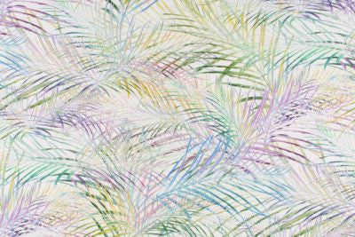 Palmitos Frond E6CARA0001 by Old World Weavers Designer Fabric 100% LINEN SPAIN LIGHT DUTY Horizontal: 24.25" and Vertical: 27" 54 - Swanky Fabrics -