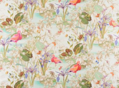 La Gola Surf E6ESTA0001 by Old World Weavers Designer Fabric 65% VISCOSE 25% LINEN 10% COTTON SPAIN MEDIUM DUTY Horizontal: 31" and Vertical: 53.5" 53.5 - Swanky Fabrics -