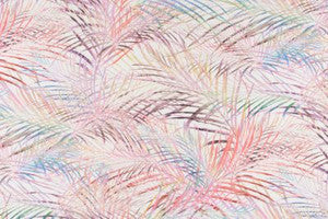 Old World Weavers Fabric Palmitos Coral Branch E6CARA0002