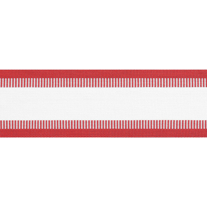 Nordia Tape Cranberry E81848 by Thibaut Fabric Thibaut Fabric Nordia Tape Cranberry E81848Fabric Tapes & Trims Vol. 4 100% Solution Dyed Polyester UNITED KINGDOM </p><p>Repeat: V: - 2.75 - Fabric Carolina -