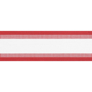 Thibaut Fabric Nordia Tape Cranberry E81848