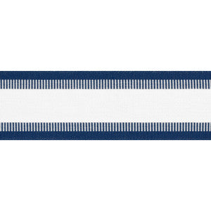 Thibaut Fabric Nordia Tape Navy E81855