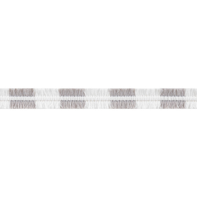 Easton Fringe Sterling E81867 by Thibaut Fabric Thibaut Fabric Easton Fringe Sterling E81867Fabric Tapes & Trims Vol. 4 100% Solution Dyed Polyester UNITED KINGDOM </p><p>Repeat: V: 2 0.875 - Fabric Carolina -