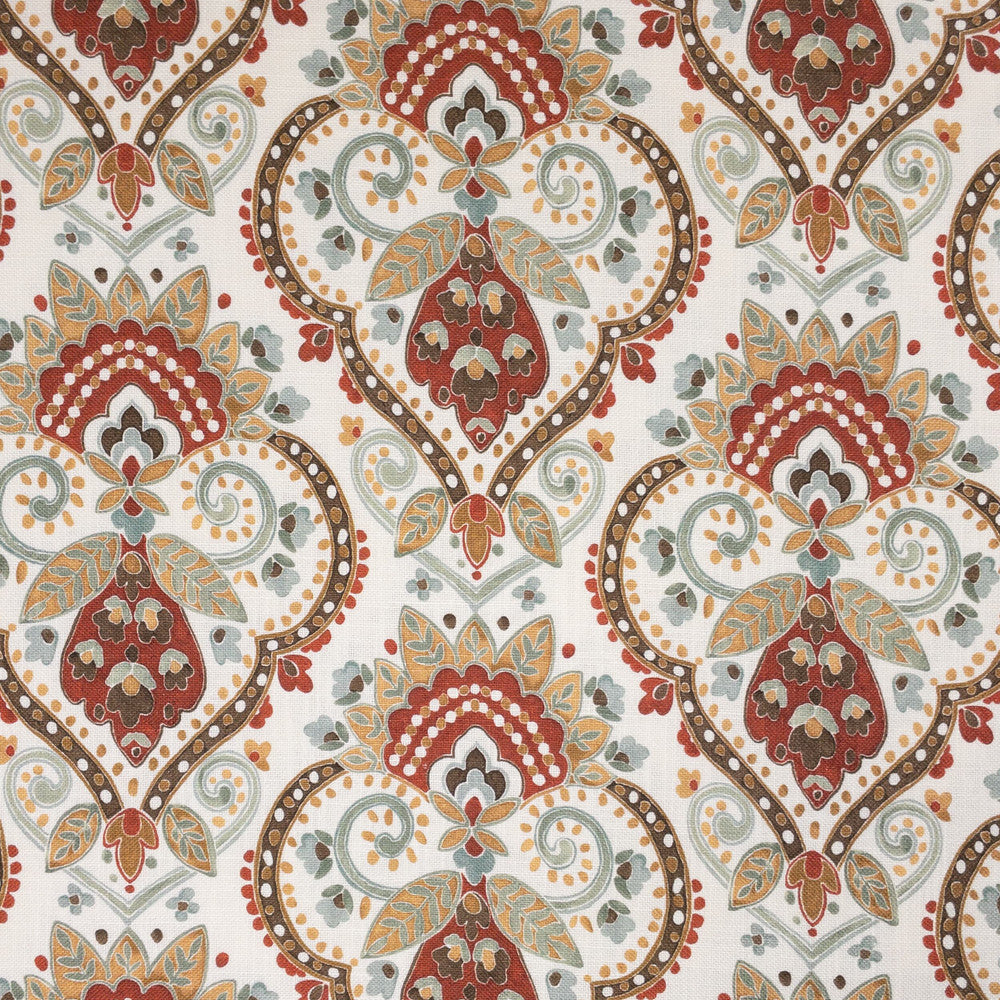 Eaton 2 Terracotta by Stout Designer Fabric RAINBOW LIBRARY CAMELLIA/CLAY 67%SVI 33%LIN SPAIN PERFORMANCE RATED FABRIC FLAME RETARDANT-U.F.A.C. CLASS 1 CATB 117-2013 WYZENBEEK 30 000 DOUBLE RUB WEAR TEST (HEAVY DUTY) Horizontal: 13.500 and Vertical: 13.500 54 in - Swanky Fabrics -