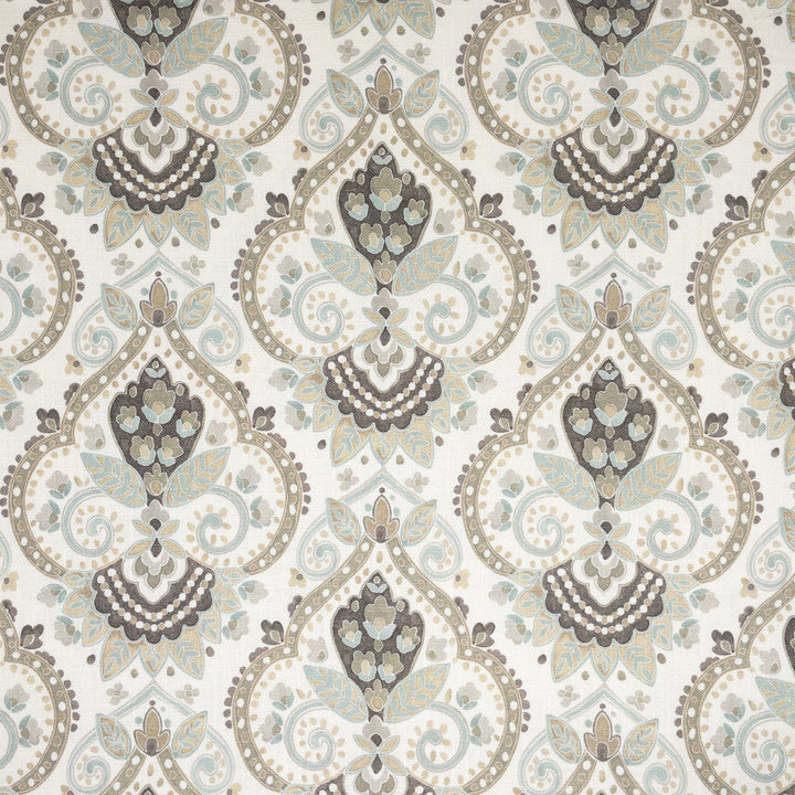 Eaton 4 Mineral by Stout Designer Fabric RAINBOW LIBRARY GLACIER/LAGOON 67%SVI 33%LIN SPAIN CATB 117-2013 LIGHTFASTNESS-AATCC TM 16 (1500 HOURS) WYZENBEEK 50 000 DOUBLE RUB WEAR TEST (HEAVY DUTY) Horizontal: 13.500 and Vertical: 13.500 54 in - Swanky Fabrics -