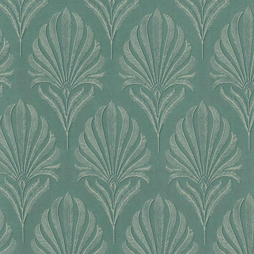 Echelon 1 Turquoise by Marcus William Fabric Marcus William Fabric Echelon 1 TurquoiseFabric KAI/MARCUS WILLIAM BALI 71%POL 29%NYL INDIA </p><p>Repeat: H: 6.875, V: 13.750 54 in - Fabric Carolina -