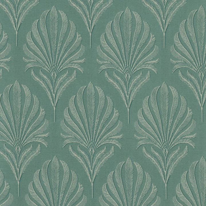 Echelon 1 Turquoise by Marcus William Fabric Marcus William Fabric Echelon 1 TurquoiseFabric KAI/MARCUS WILLIAM BALI 71%POL 29%NYL INDIA </p><p>Repeat: H: 6.875, V: 13.750 54 in - Fabric Carolina -
