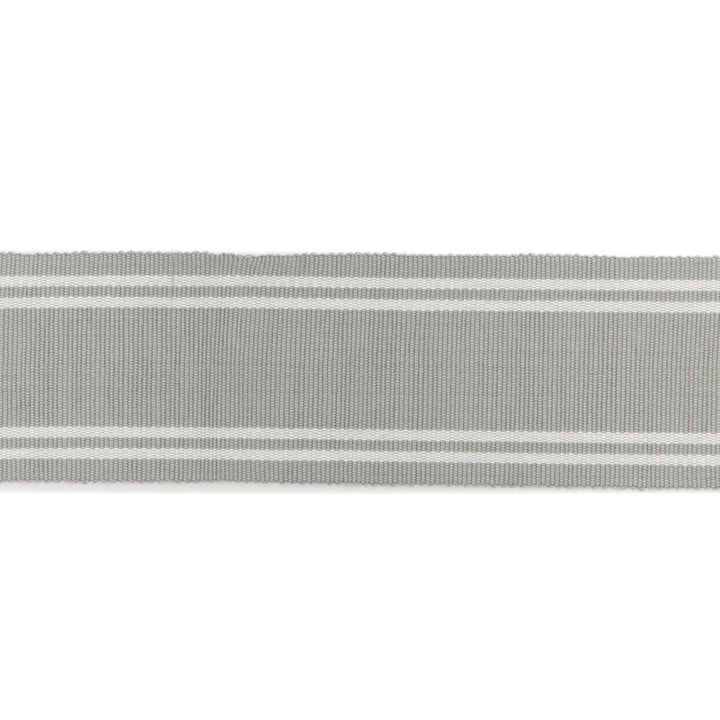 Renwick Braid Pewter by Threads Designer Trim GREAT STRIPES COTTON - 100% India Horizontal: and Vertical: 1.97 - Swanky Fabrics -