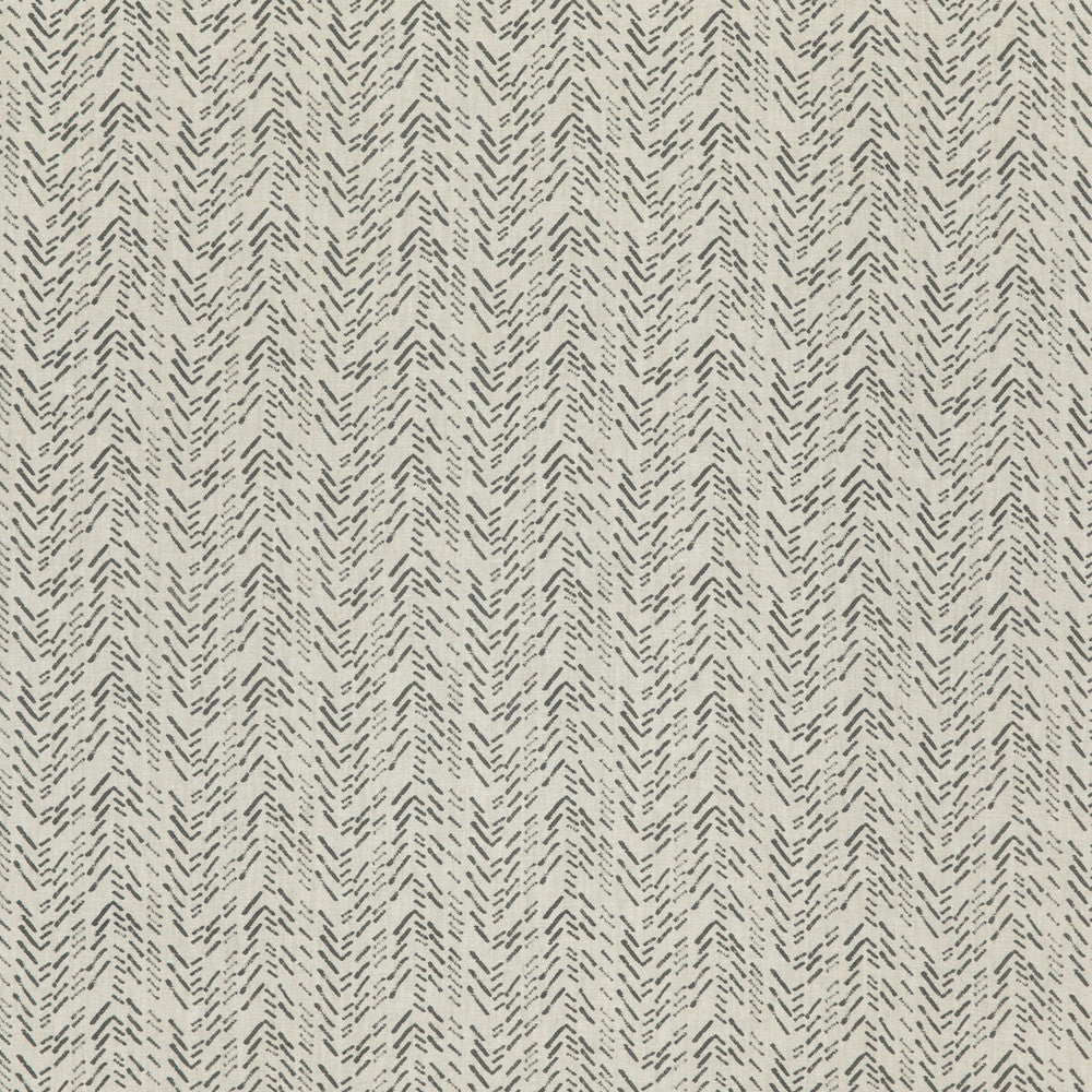 Izora Charcoal by Threads Designer Fabric MORO LINEN - 100% India Horizontal: 10.244 and Vertical: 7.88 51.22 - Swanky Fabrics -