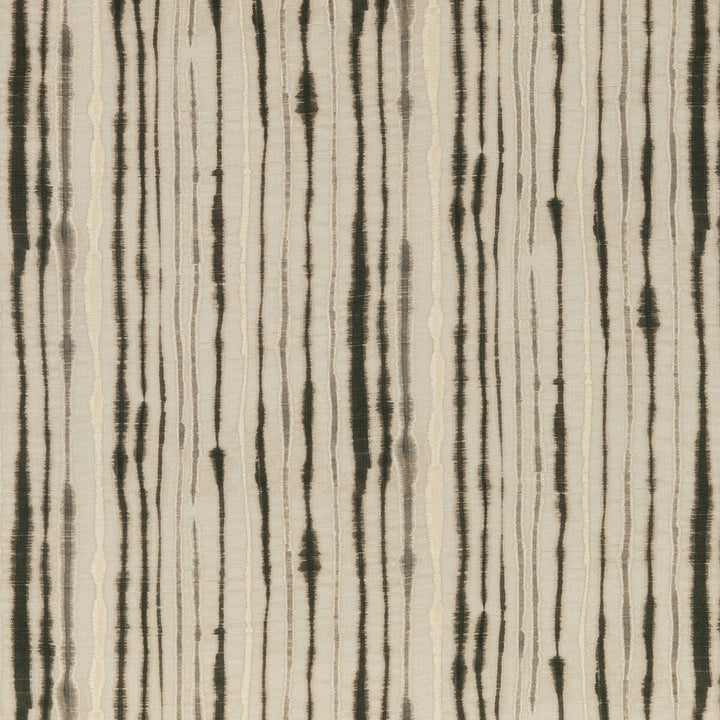 Linear Charcoal by Threads Designer Fabric NALA PRINTS LINEN - 100% Austria - Horizontal: 29.55 and Vertical: 19.7 58.706 - Swanky Fabrics -