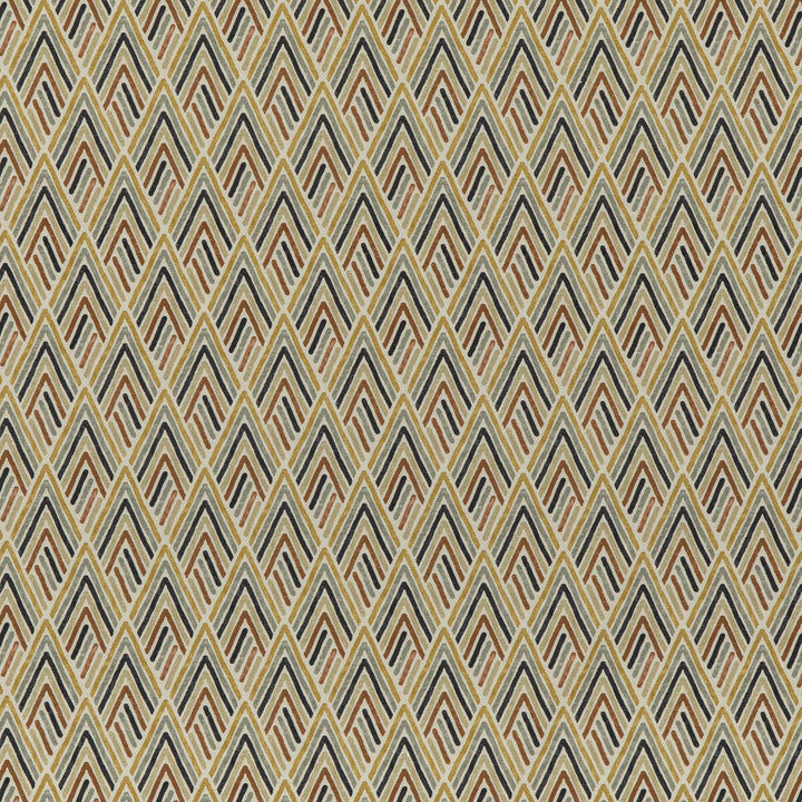 Vista Spice by Threads Fabric Threads Fabric Vista SpiceFabric NALA PRINTS LINEN - 55%;COTTON - 45% Austria </p><p>Repeat: H: 3.349, V: 6.304 56.736 - Fabric Carolina -