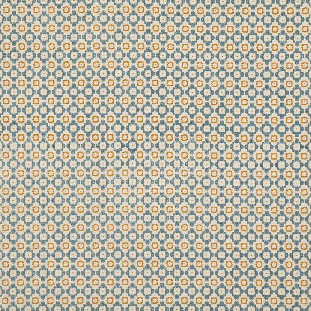 Ambit Teal by Threads Designer Fabric NALA PRINTS COTTON - 100% India Horizontal: 1.379 and Vertical: 1.576 53.19 - Swanky Fabrics -