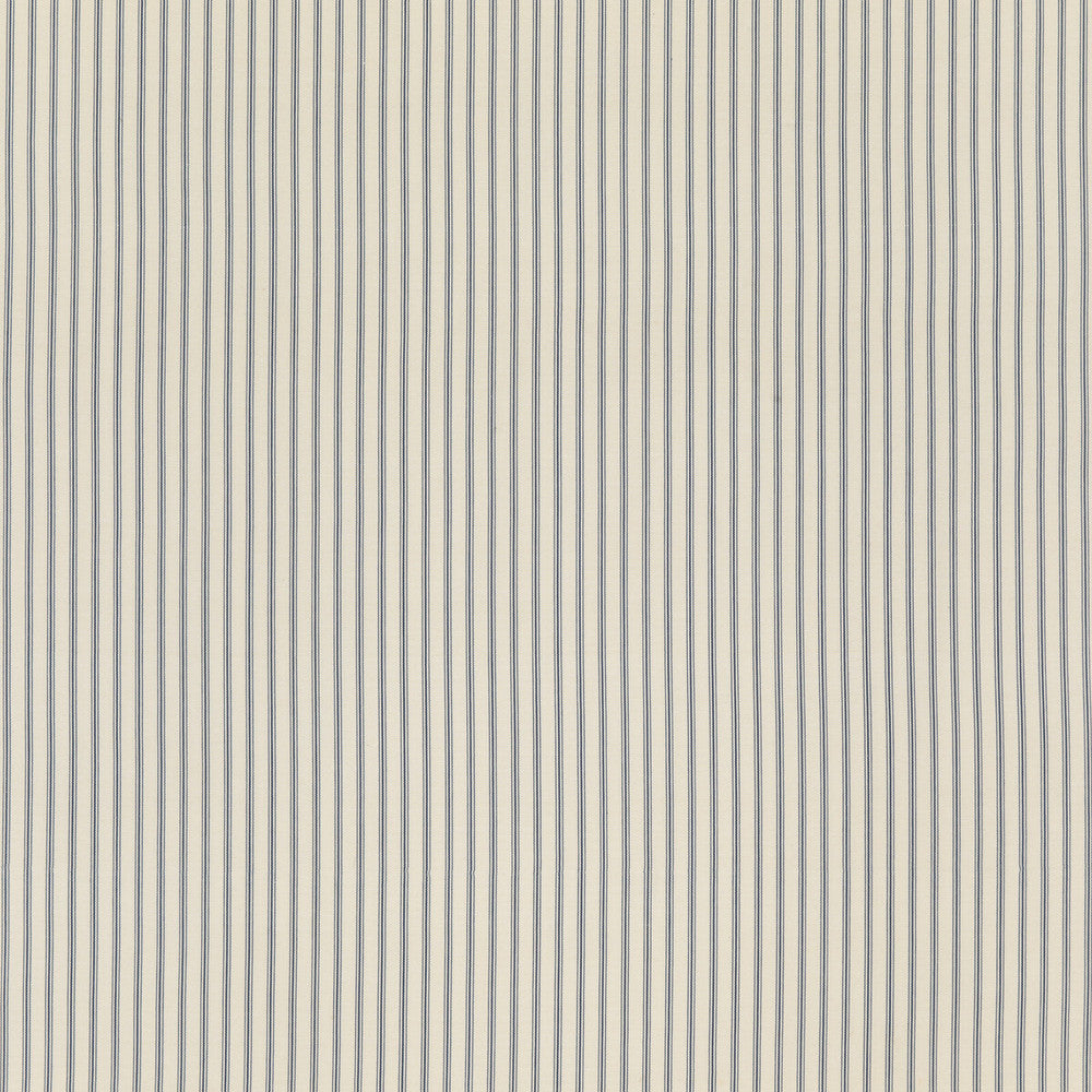 Renwick Indigo by Threads Designer Fabric GREAT STRIPES COTTON - 100% India - Horizontal: 0.985 and Vertical: - 53.978 - Swanky Fabrics -