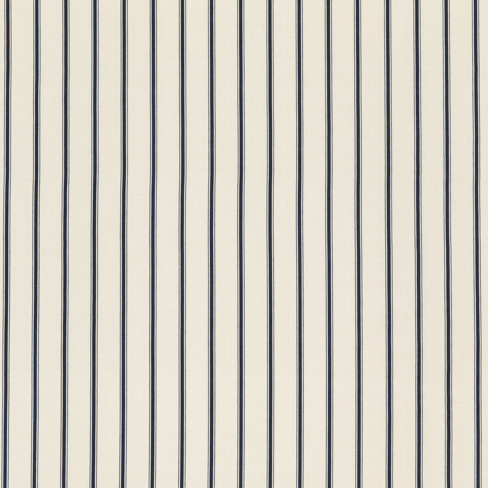 Searle Midnight by Threads Designer Fabric GREAT STRIPES COTTON - 100% India - Horizontal: 2.5216 and Vertical: - 50.826 - Swanky Fabrics -