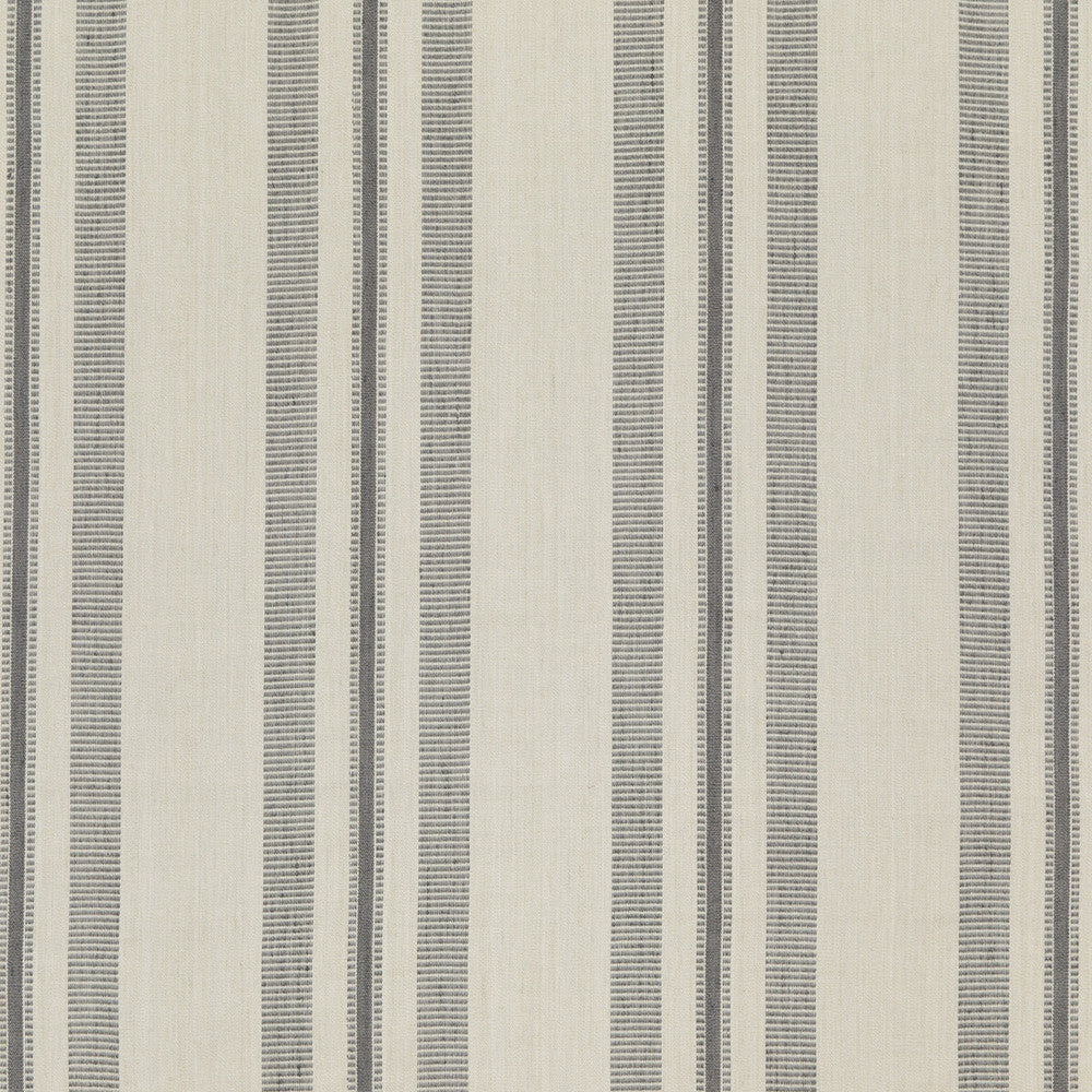 Stanton Woodsmoke by Threads Designer Fabric GREAT STRIPES COTTON - 75%;JUTE - 25% India - Horizontal: 13.396 and Vertical: - 53.584 - Swanky Fabrics -
