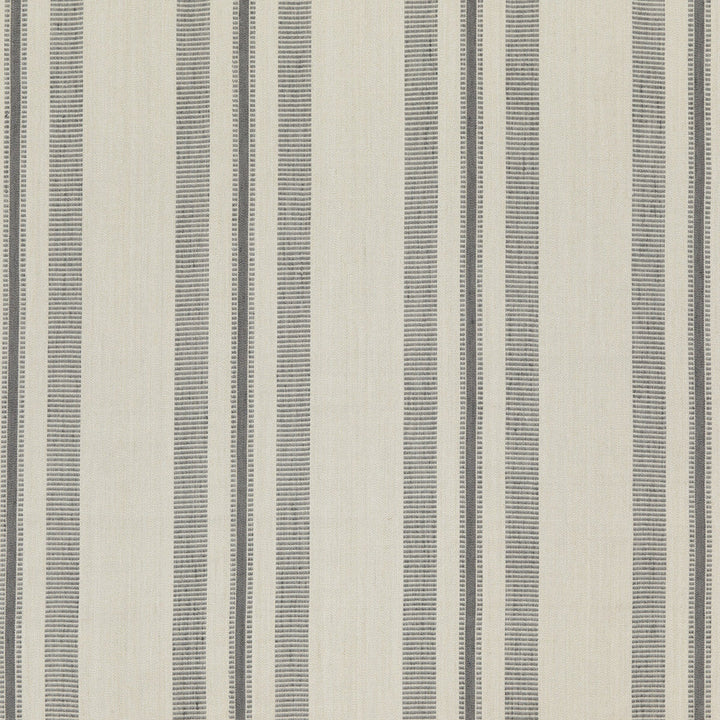 Stanton Woodsmoke by Threads Designer Fabric GREAT STRIPES COTTON - 75%;JUTE - 25% India - Horizontal: 13.396 and Vertical: - 53.584 - Swanky Fabrics -