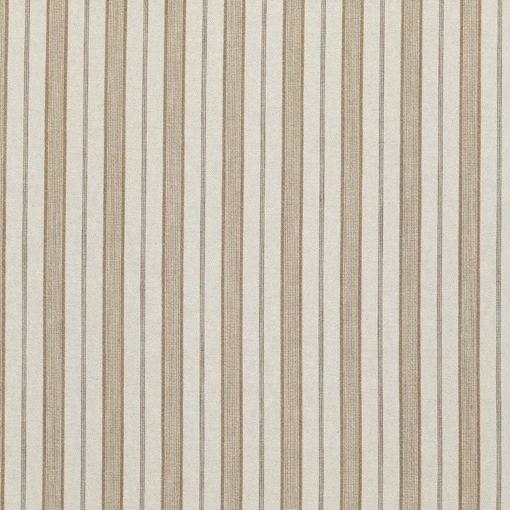 Stirling Taupe by Threads Designer Fabric GREAT STRIPES COTTON - 53%;LINEN - 19%;JUTE - 14%;ACRYLIC - 12%;NYLON - 2% Italy HEAVY Horizontal: 4.728 and Vertical: - 52.008 - Swanky Fabrics -