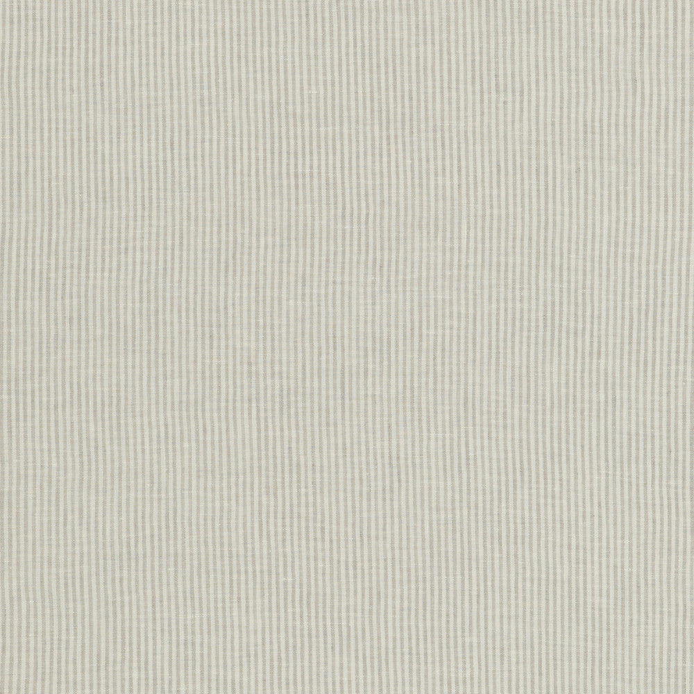 Nala Ticking Mist by Threads Designer Fabric NALA LINENS LINEN - 100% Italy Horizontal: and Vertical: 120.17 - Swanky Fabrics -