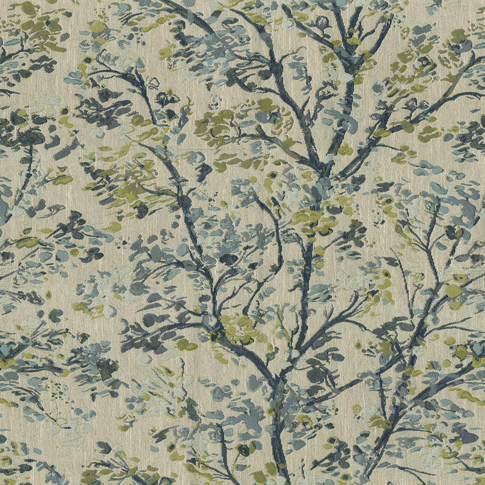 Eden 36 Capri by ABBEYSHEA Designer Fabric 100% Polyester CN 30,000 Double Rubs (Wyzenbeek) </p><p>Repeat: Horizontal: 9 in. (23 cm) up the roll and Vertical: 13.5 in. (35 cm) across the roll 57 in. (145 cm) - Swanky Fabrics -