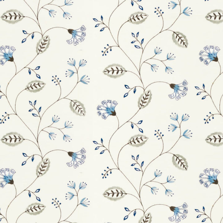 Edison 1 Royal by Stout Designer Fabric COMFORTABLE LIVING CHAMBRAY/CADET 100%COT %VEMB INDIA WYZENBEEK WEAR TEST (LIGHT DUTY) </p><p>Repeat: 16 51 in - Swanky Fabrics -