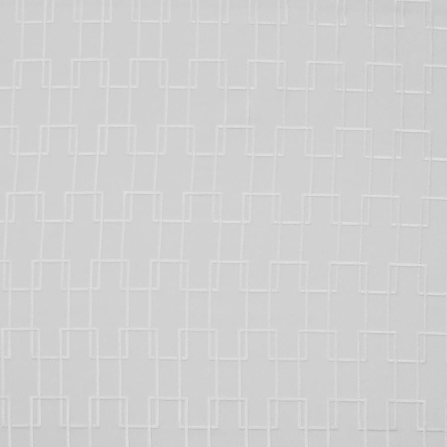 Edie # 150 Heaven by Maxwell Designer Fabric Sheer Style 100% POLYESTER TURKEY V-7"H-3.2" 118" EMB.WIDTH 105" - Swanky Fabrics -