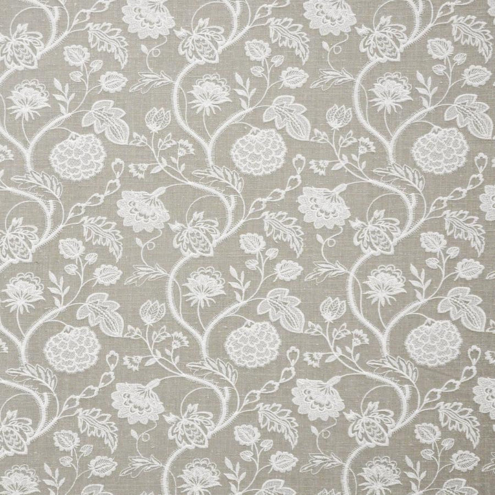 Elizabeth # 244 Stone by Maxwell Designer Fabric Color Theory-Vol.Vi Alabaster 70% POLYESTER/30% COTTON INDIA V-9.5"H-8.5" 54" - Swanky Fabrics -