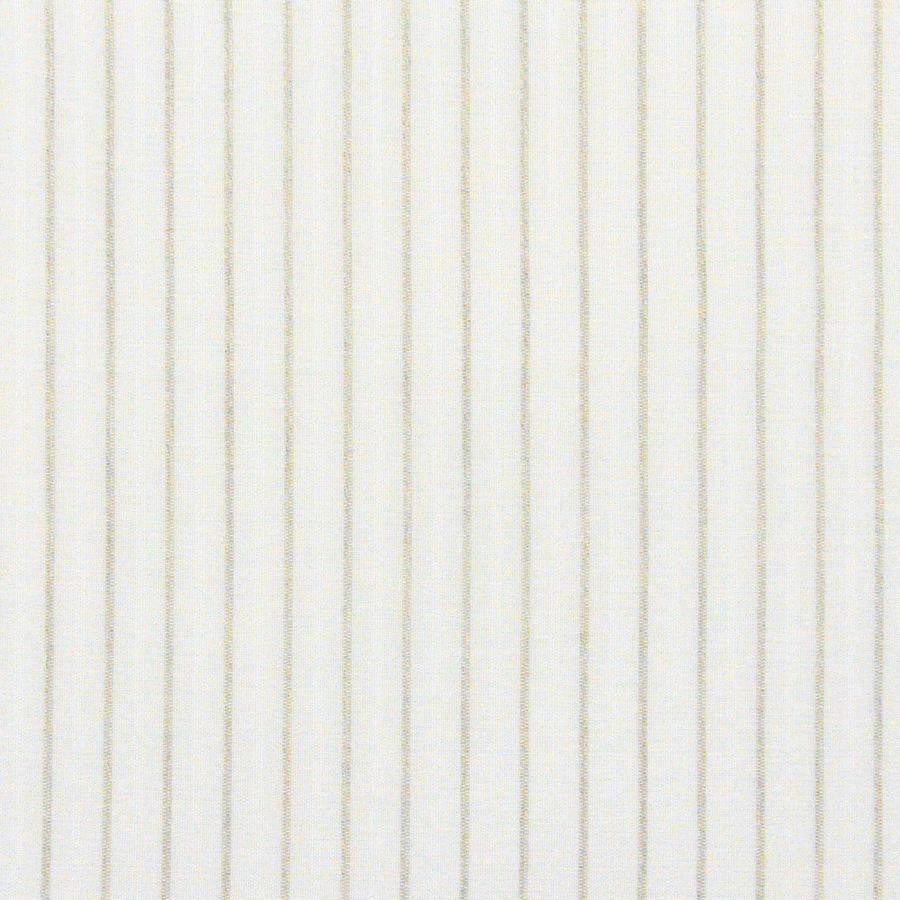 Elysian # 528 White Wash by Maxwell Designer Fabric Sheer Paths 100% POLYESTER TURKEY H-1" 118" - Swanky Fabrics -