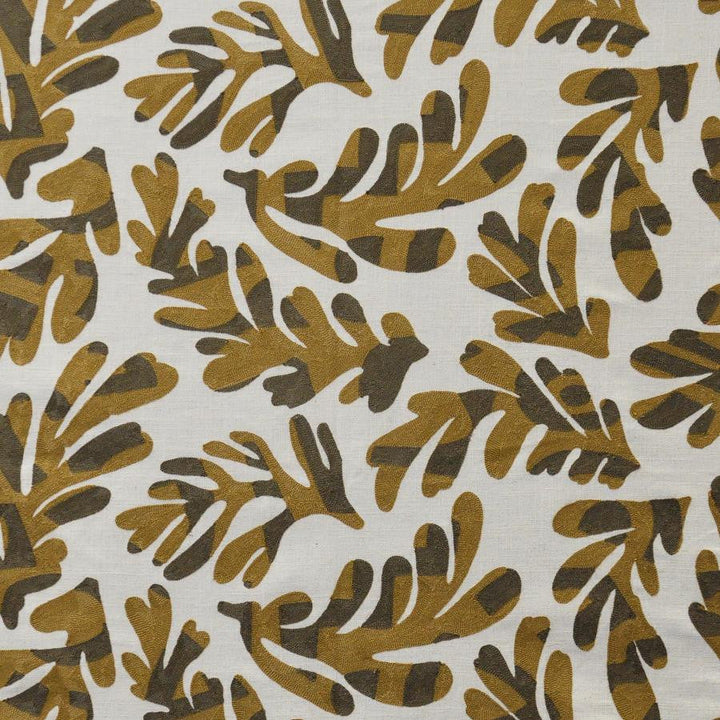 Elkhorn # 607 Ochre by Maxwell Designer Fabric Color Theory-Vol.Vii Sandalwood BASE: 36% COTTON
30% PES
17% VISCOSE
17% LINEN EMB: SPUN POLYESTER INDIA V-15.2" H-25.4" 56" - Swanky Fabrics -