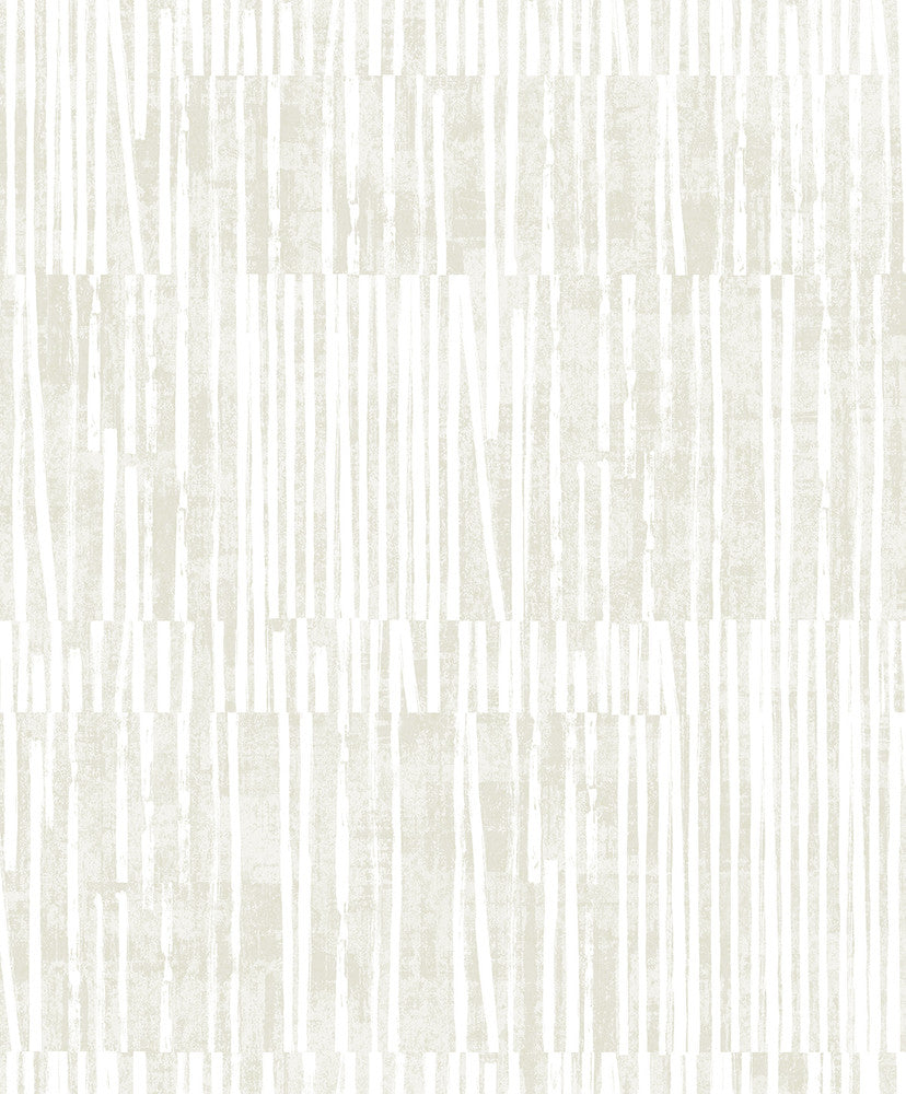 Serapha Lines Plaster EL20005 by Seabrook Designs Designer Wallpaper