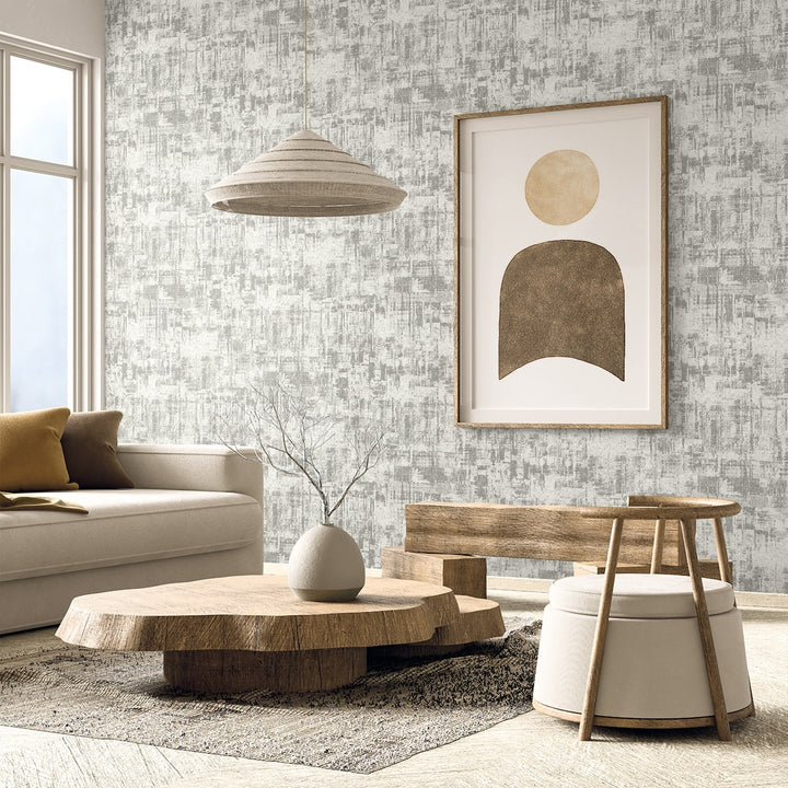 Flight Slate EL20108 by Seabrook Designs Designer Wallpaper