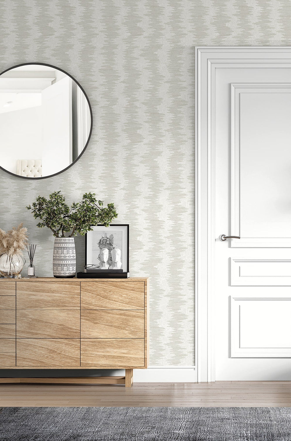 Noctara Dove EL20207 by Seabrook Designs Designer Wallpaper