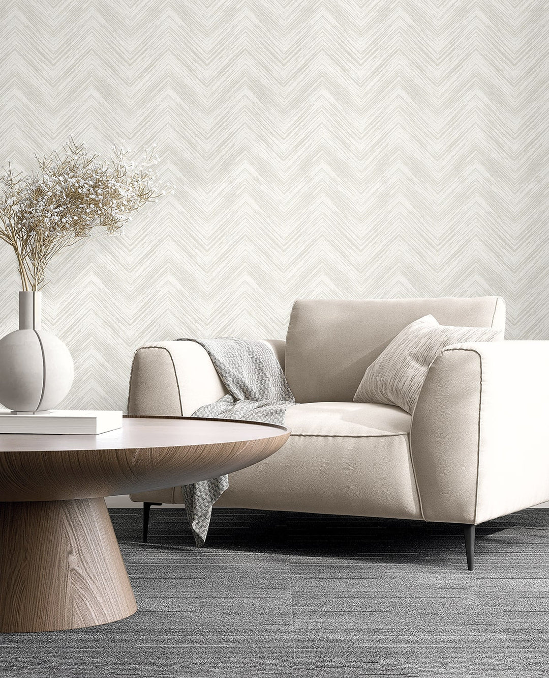 Elisiana Frost EL20400 by Seabrook Designs Designer Wallpaper
