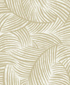 Seabrook Designs Wallpaper Zephyra Palms Golden Glitz with Glass Beads EL20607