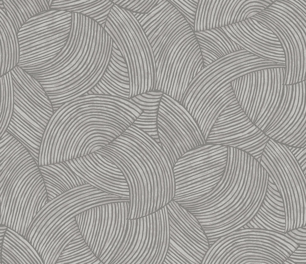 Stellara Silver with Glass Beads EL21008 by Seabrook Designs Designer Wallpaper