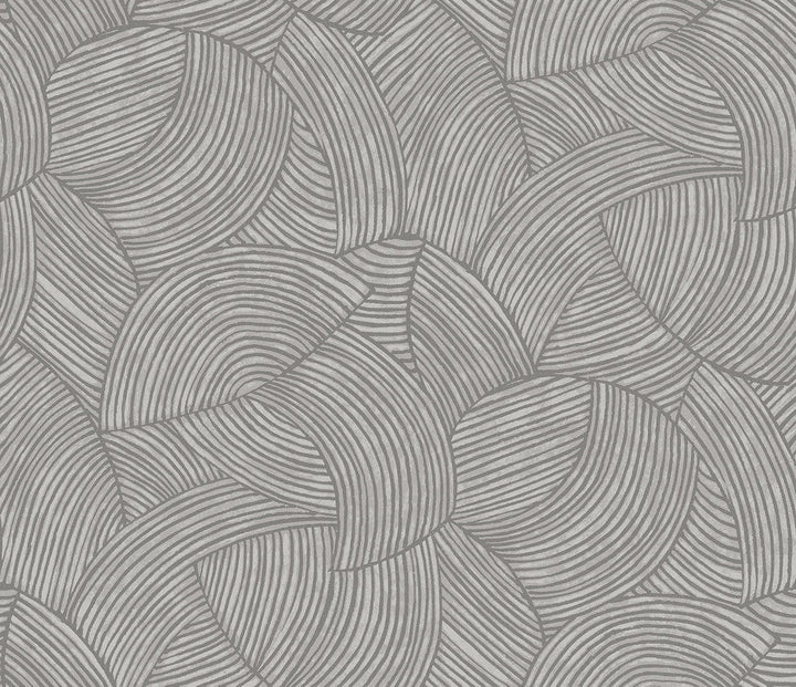 Stellara Silver with Glass Beads EL21008 by Seabrook Designs Designer Wallpaper