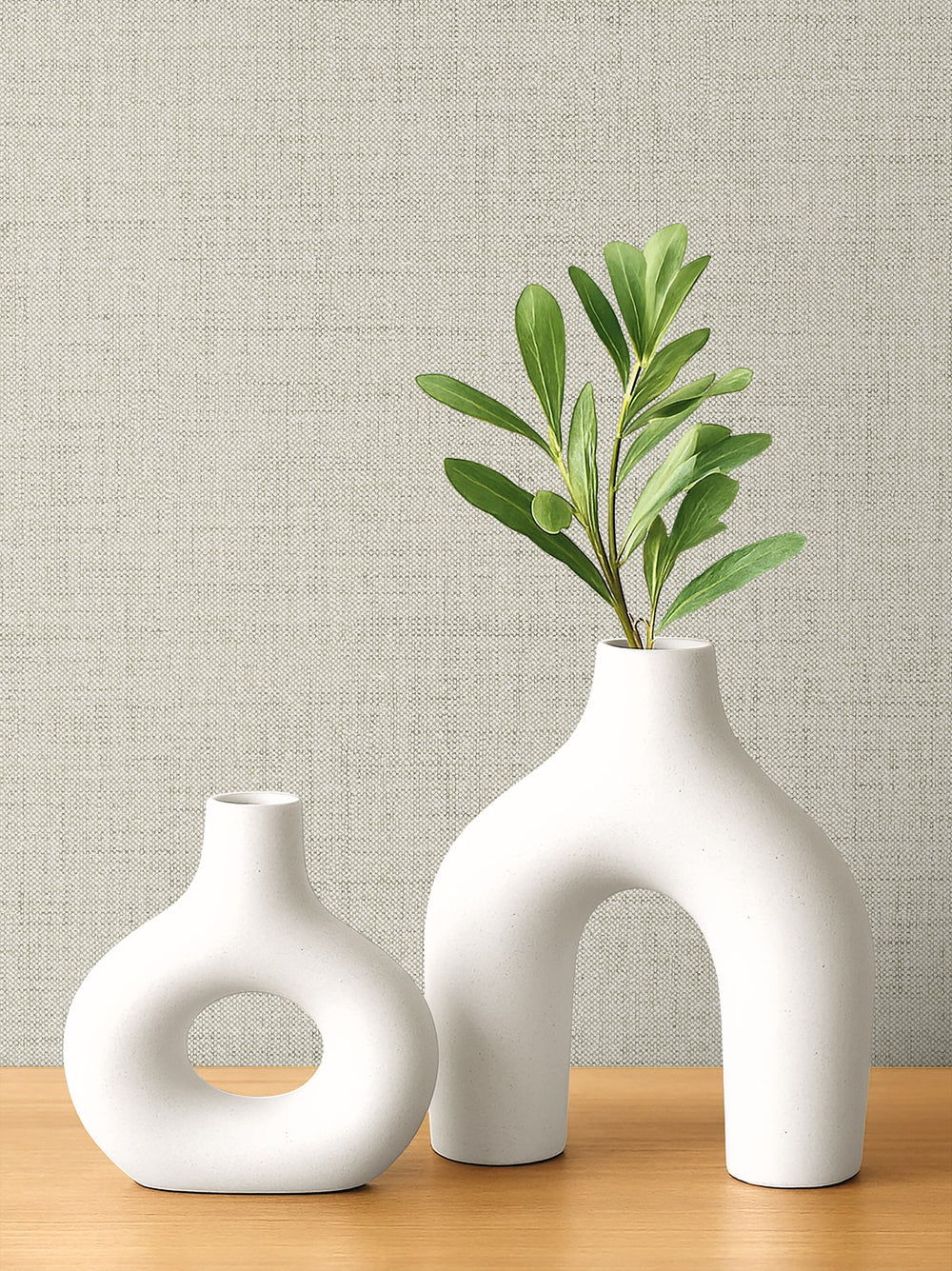 Vespia Oyster EL21118 by Seabrook Designs Designer Wallpaper