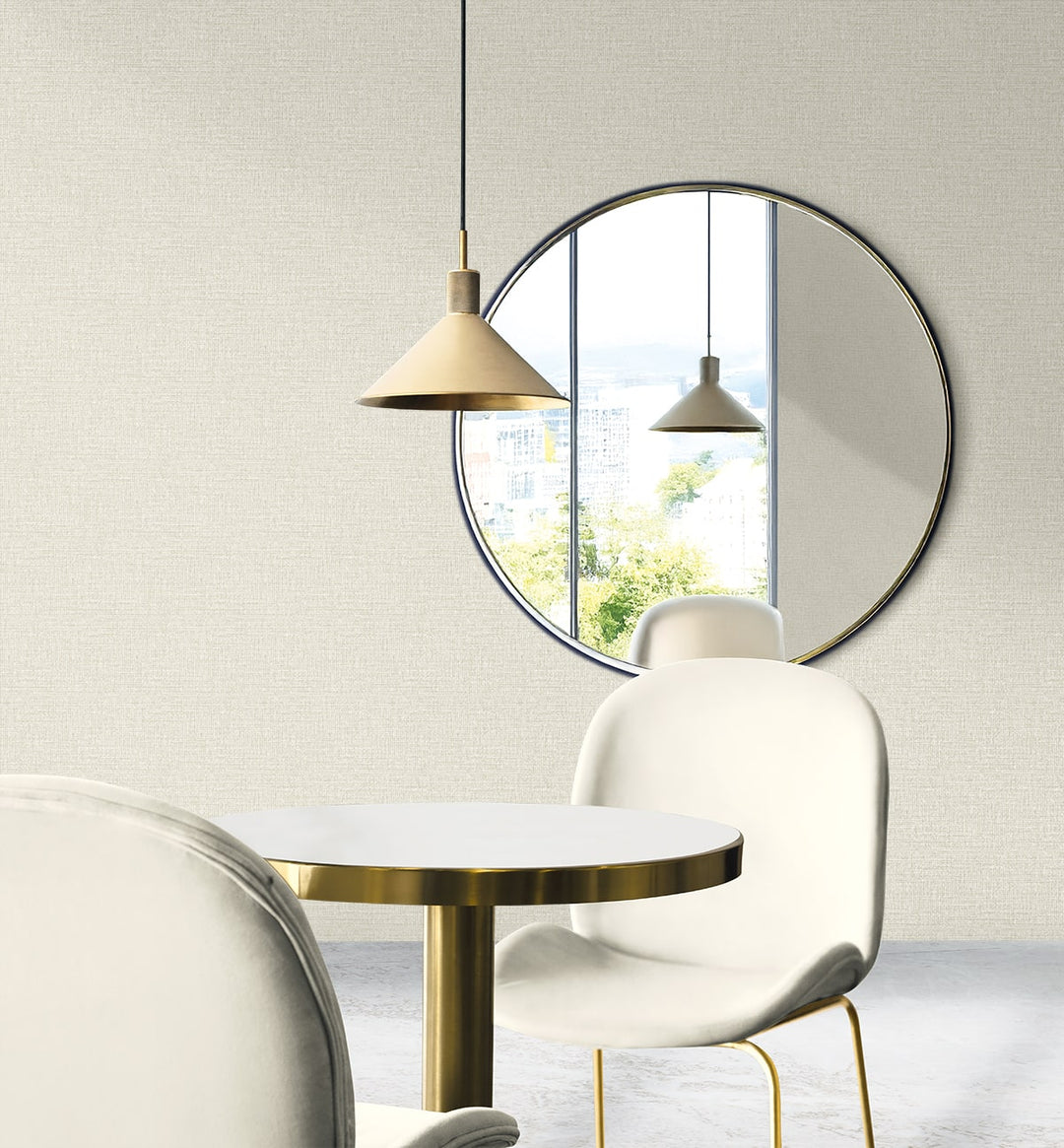 Aureline Natural EL21305 by Seabrook Designs Designer Wallpaper