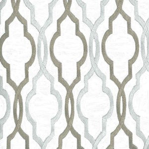 Elder Ivory by Norbar Designer Fabric 88% RAYON 12% POLYESTER INDIA 6 3/8"V - 7 3/4"H 51 - Swanky Fabrics -