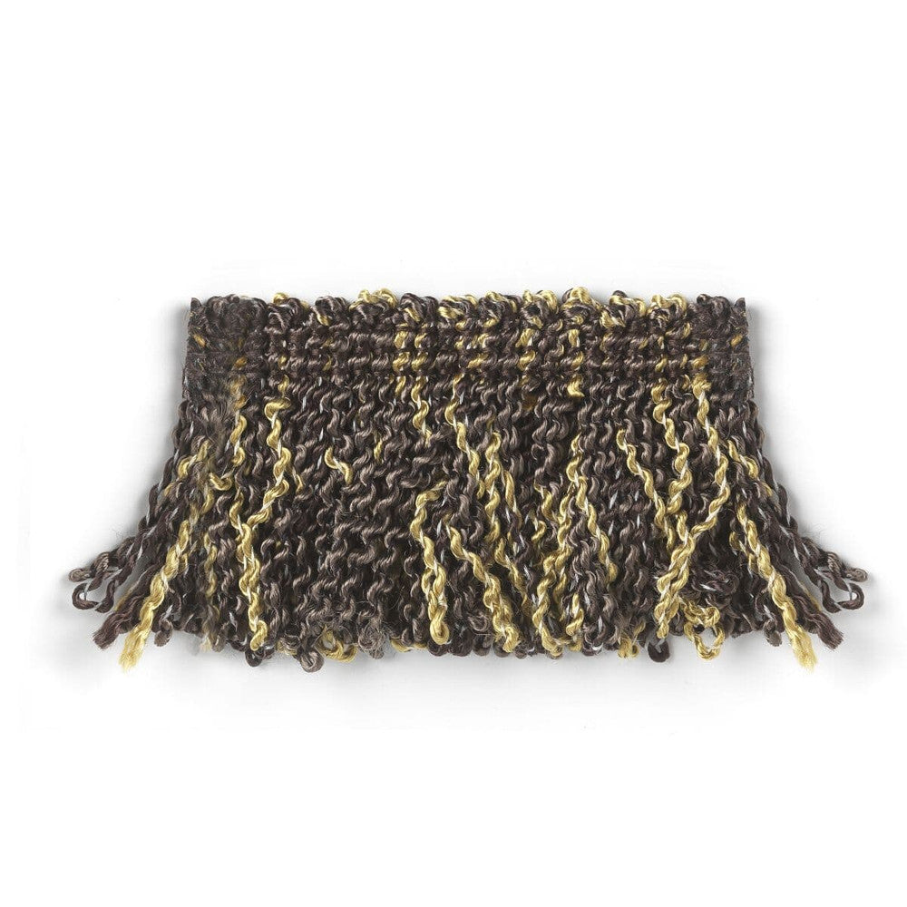 Elgar 8 Charcoal by Stout Designer Trim Bedazzle Trim 98% Spun Viscose 2% Polyester CHINA Horizontal: 0 and Vertical: 0 2 in - Swanky Fabrics -