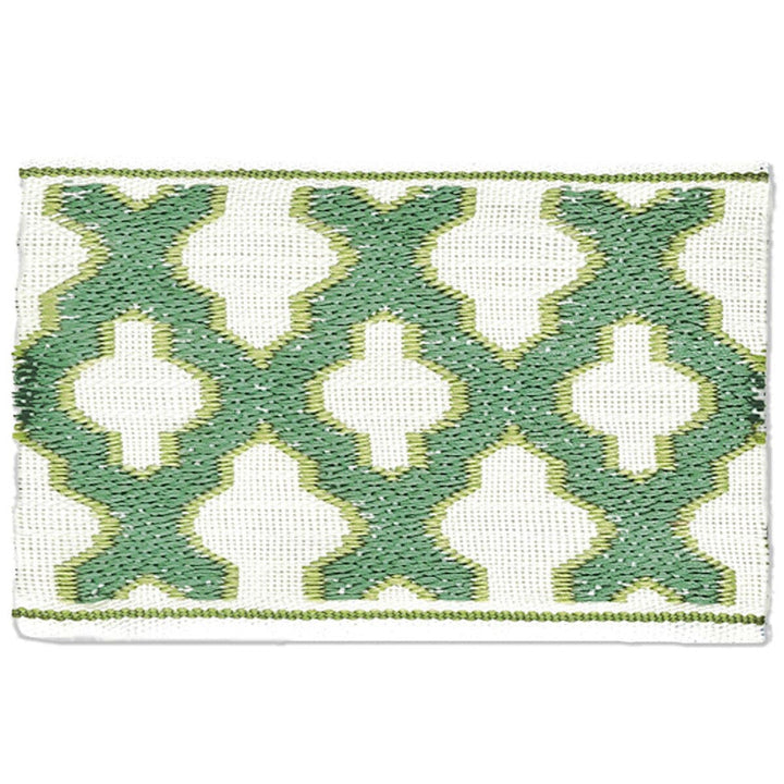 Elusive 5 Aqua by Stout Designer Trim Harmony Trim 59% Spun Viscose 41% Polyester CHINA Horizontal: 0 and Vertical: 0 2.5 in - Swanky Fabrics -